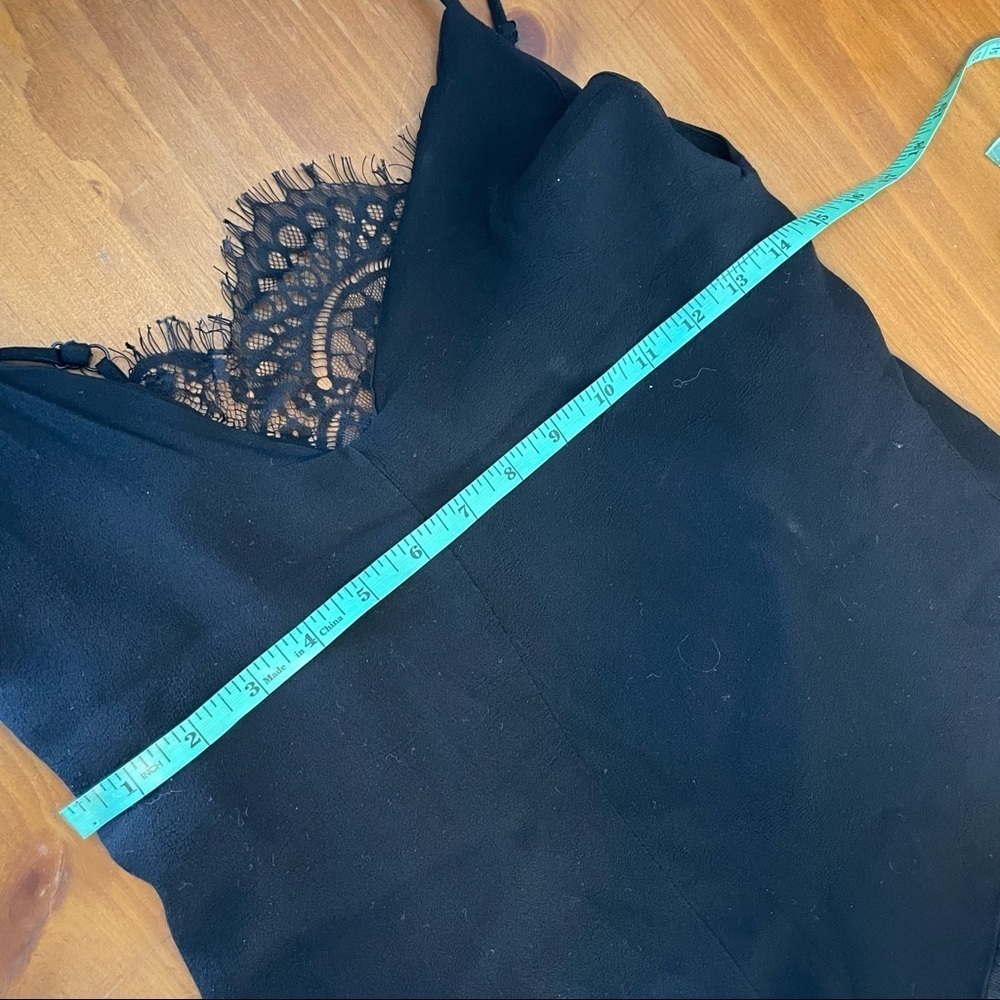 Revolve by the way. Black Lace Romper Women's S - Picture 8 of 10